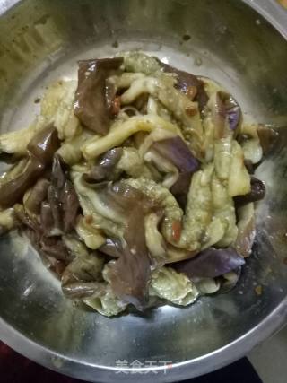 Steamed Eggplant with Soy Sauce recipe