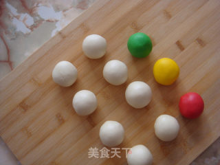 [tianjin] The Four Lucky Treasures of Creative Chinese White Pastry recipe