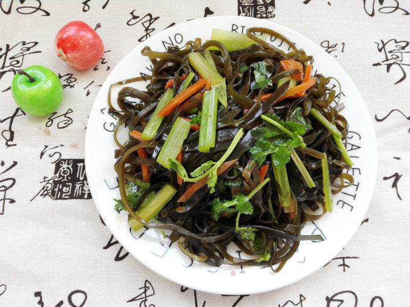 #trust之美#mixed Seaweed Silk recipe