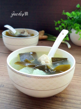 Winter Melon Seaweed Soup