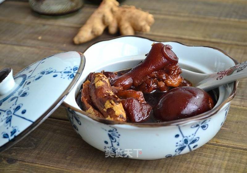 [pork Knuckle and Ginger Vinegar] The First Nourishing Food in Guangdong in Winter recipe