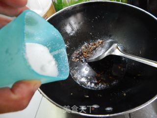 Pour The Green Vegetables recipe