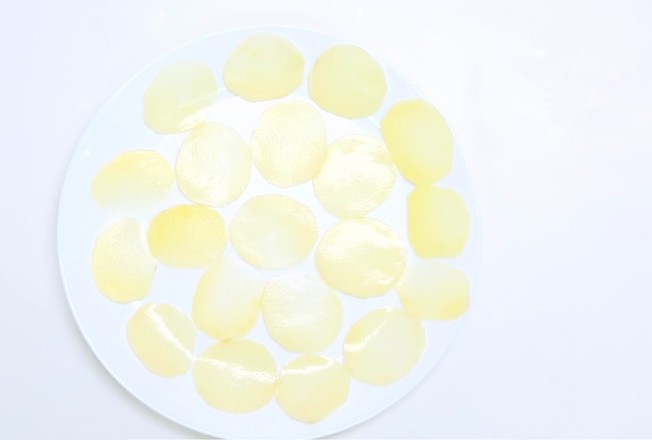 Microwave Baked Potato Chips recipe