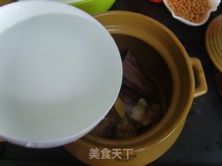 [qingbu Lao Huo Liang Soup-summer Edition] Lao Cucumber and Soy Beans in Pork Bone recipe