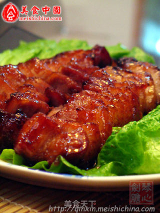 Tasty Barbecued Pork in Honey Sauce recipe