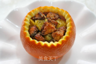 Jubilant Lamb Cup with Orange and Cumin recipe