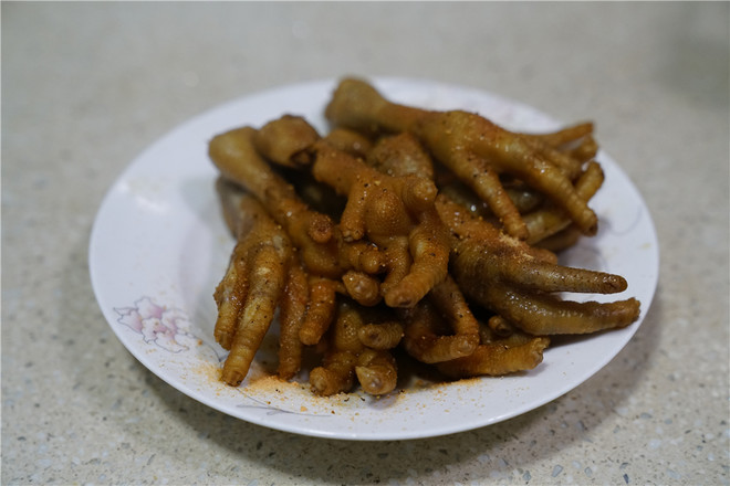 Crispy Braised Chicken Feet recipe