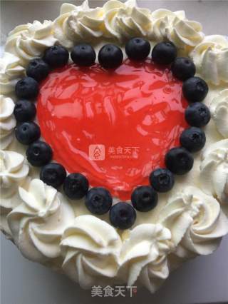 Blueberry Love Cake recipe