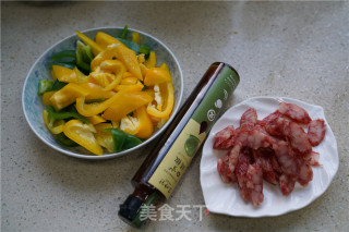 Stir-fry with Sweet Intestine and Pepper recipe
