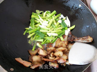 Stir-fried Bacon with Garlic recipe