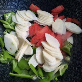 Vegetarian Fried Yam Pills recipe