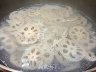 Hot and Sour Lotus Root recipe