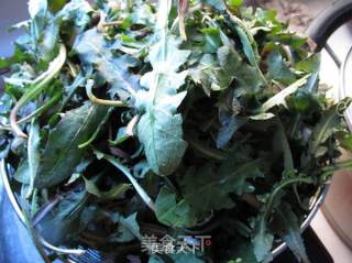 Steamed Dandelion - Experience Report of Golden Dragon Fish Fragrant Sesame Oil recipe