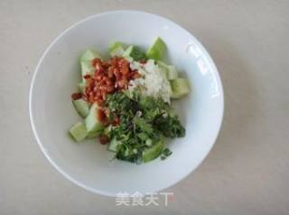 Cucumber with Water Tempeh recipe