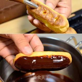 Chocolate Filled Lightning Puffs recipe