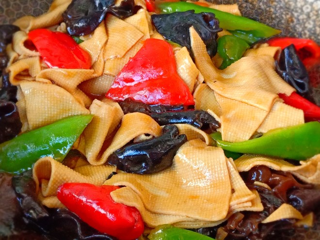 Vegetarian Fried Tofu Skin