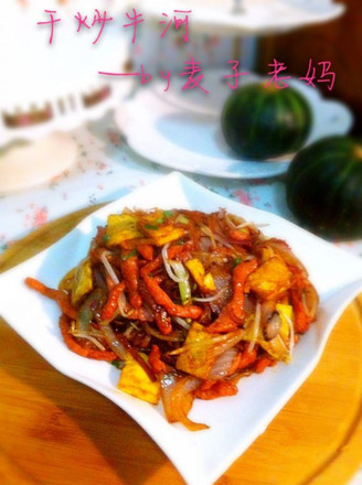 Stir-fried Niuhe recipe