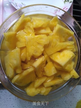 Sweet and Sour Pineapple for Children recipe