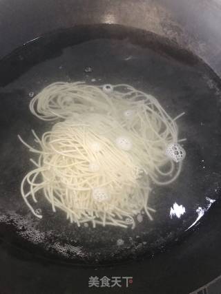 Three Silk Fried Noodles recipe