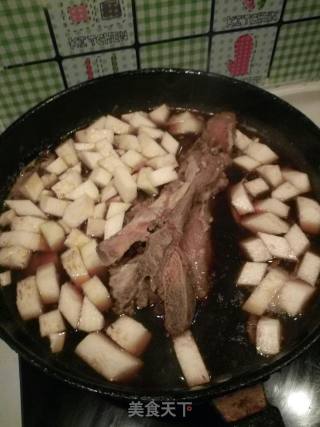 Oxtail Stewed Radish recipe