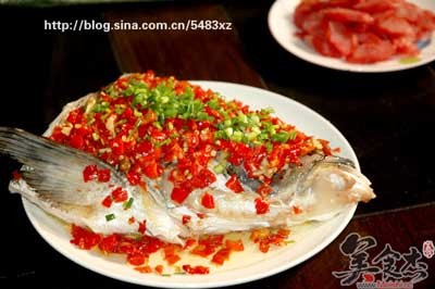 Chopped Pepper Fish Head recipe