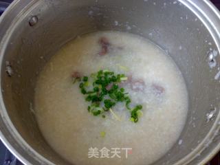 Walnut Pork Liver Congee recipe