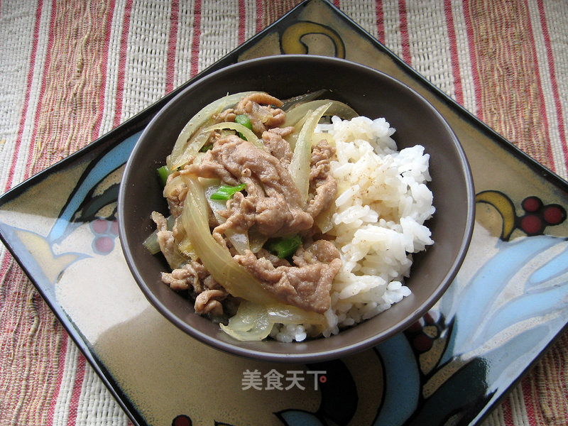 Beef Beef Rice-lunch Box After New Year recipe