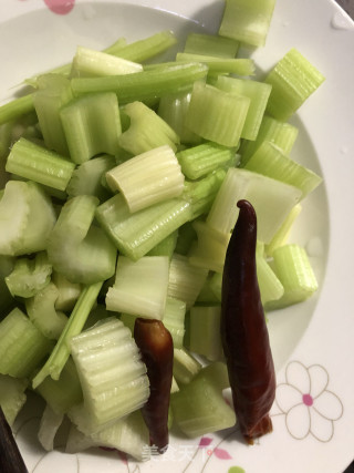 Marinated Peanuts and Celery recipe