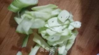Garlic and Loofah recipe