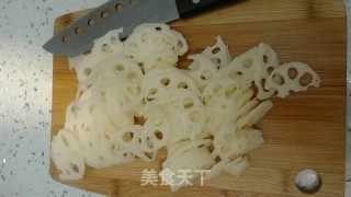 Cold Lotus Root Slices recipe