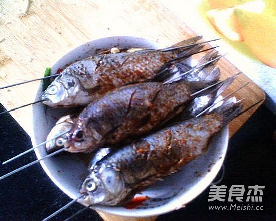 Bbq Crucian Carp recipe