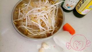 Bean Sprouts Mixed with Vermicelli recipe