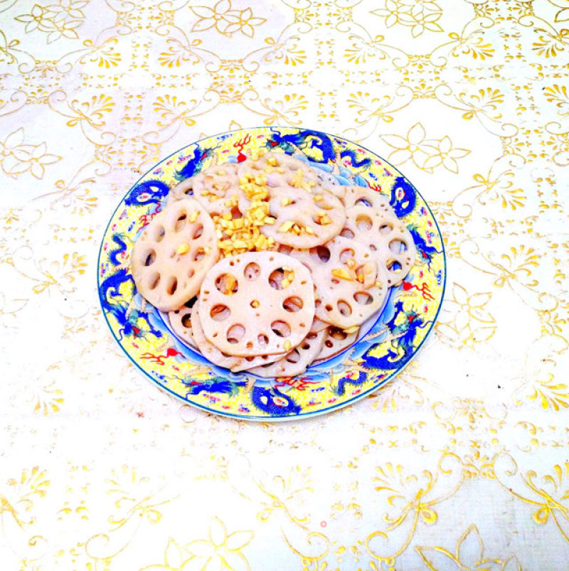 【mixed Lotus Root with Minced Ginger】--- Different Way to Mix Lotus Root with Cold recipe