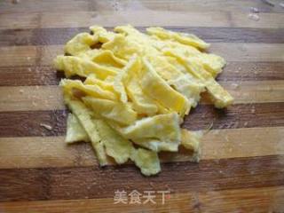 Lettuce Scrambled Egg Shreds recipe