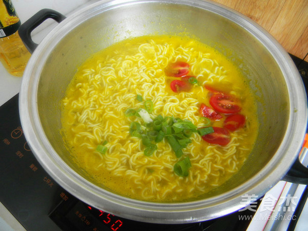 Pumpkin Soup Noodles recipe