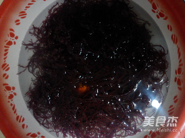 Cold Purple Seaweed recipe