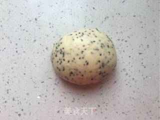 Sesame Pork Floss Mochi Bun recipe