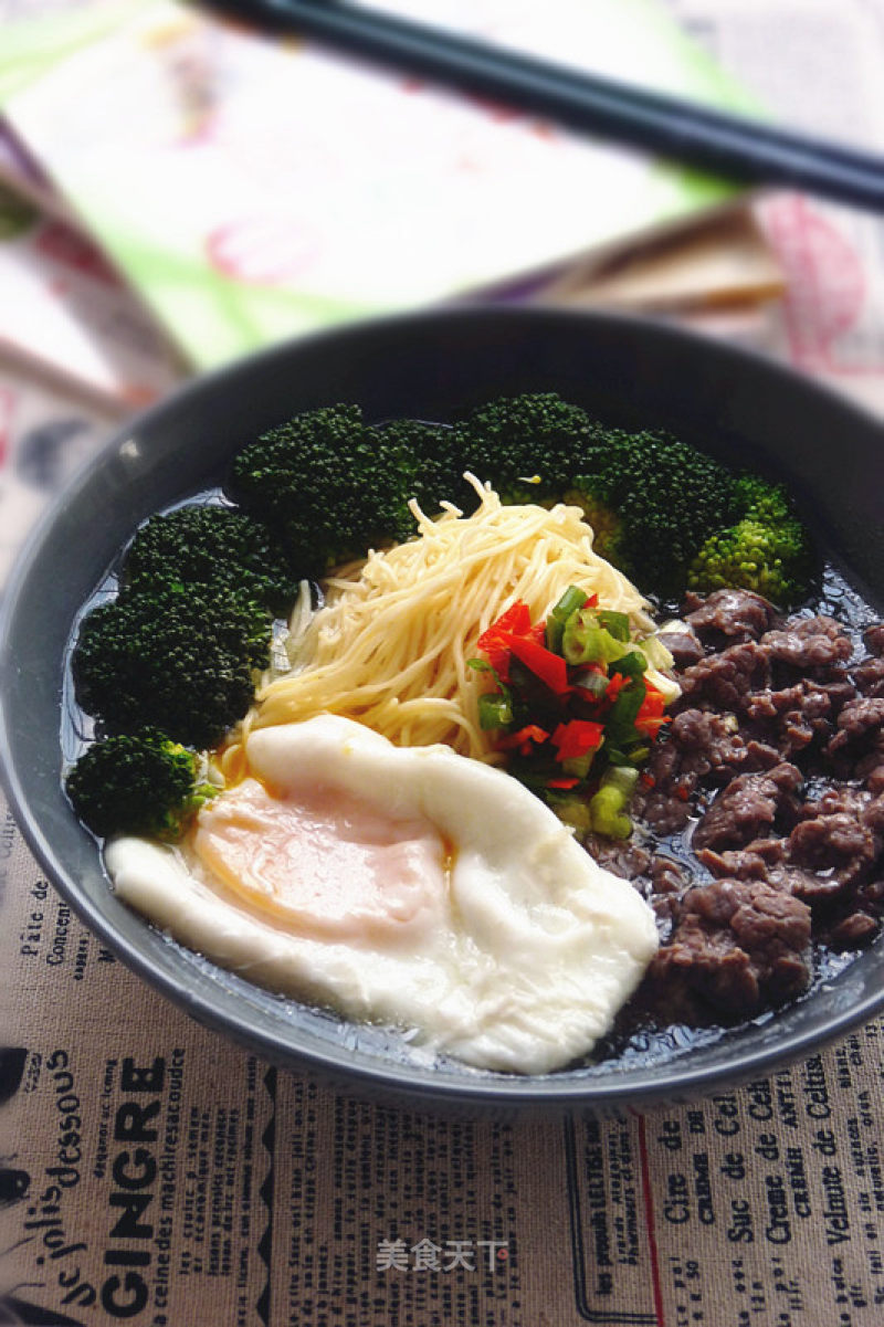 [guangdong] Broccoli Beef Noodle Soup recipe