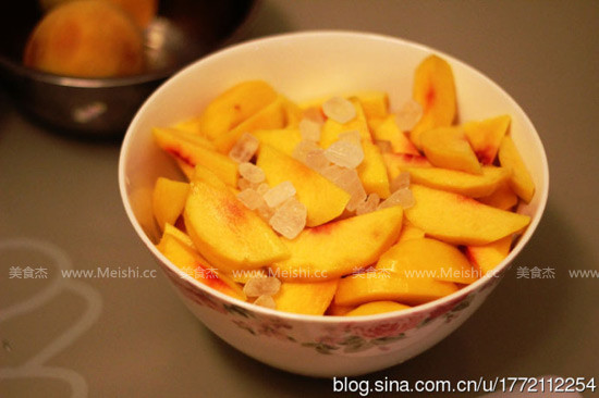 Canned Yellow Peach recipe