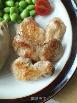 Fried Chicken Breast with Black Pepper recipe