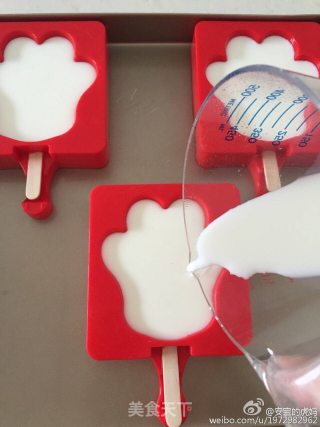 Cranberry Milk Pops recipe