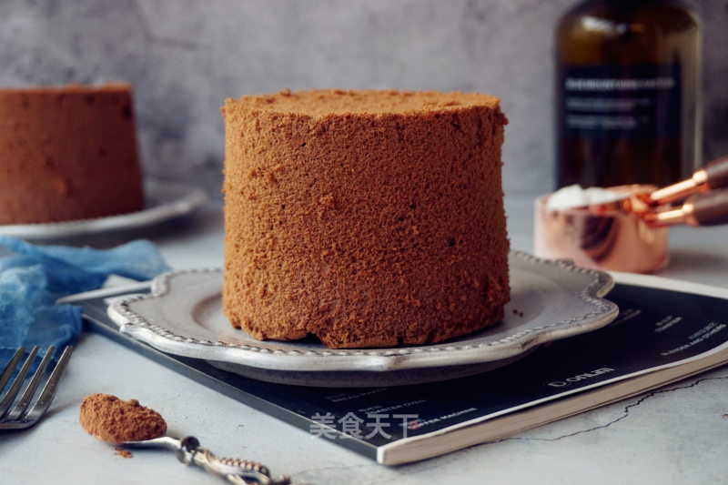 4 Inch Cocoa Chiffon Cake recipe