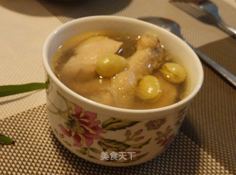 Ginkgo Stewed Chicken Soup recipe
