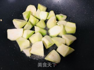 The Golden and Delicious Loofah, Egg, Mushroom Soup, Simple and Low-fat, The Whole Family Likes It recipe