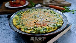 Noodle Dish Omelet recipe