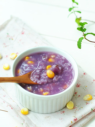 Purple Potato Polenta recipe