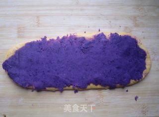 Pumpkin Purple Sweet Potato Toast recipe