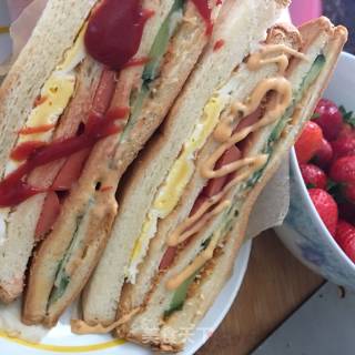 Quick Pocket Sandwich recipe