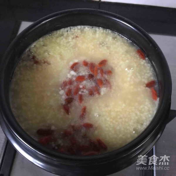 Sea Cucumber Millet Congee recipe