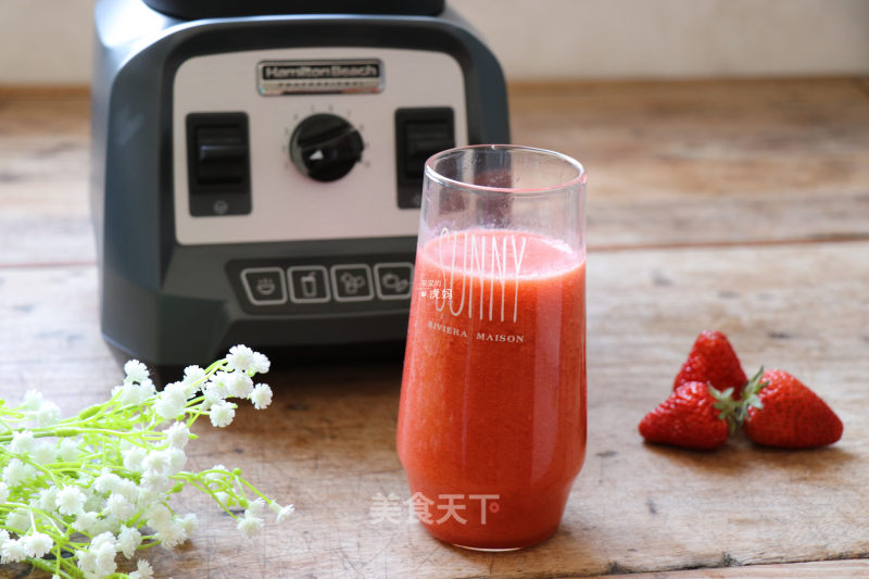 Strawberry Apple Cider Vinegar Drink